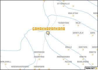 map of Ga-Makharankana