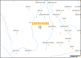 map of Ga-Makhwae