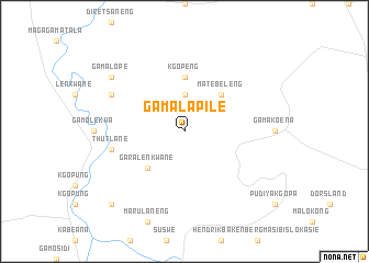 map of Ga-Malapile