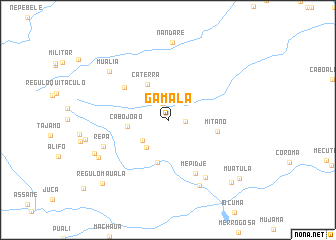 map of Gamala