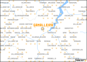 map of Gamalleira