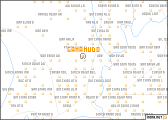 map of Gamamudo