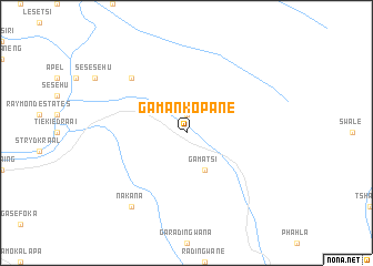 map of Ga-Mankopane