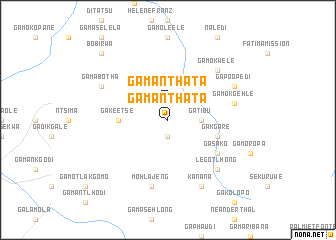 map of Ga-Manthata