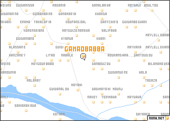 map of Gamao Babba