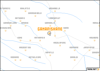 map of Ga-Marishane