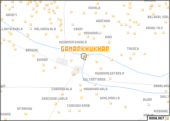 map of Gāmār Khukhar