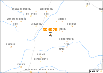 map of Gamarou