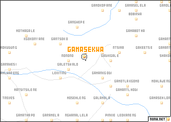 map of Ga-Masekwa