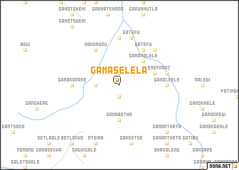 map of Ga-Maselela