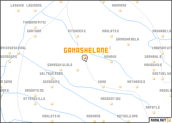 map of Ga-Mashelane