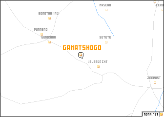 map of Ga-Matshogo