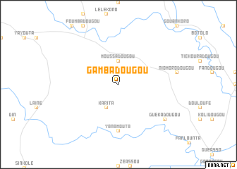 map of Gambadougou