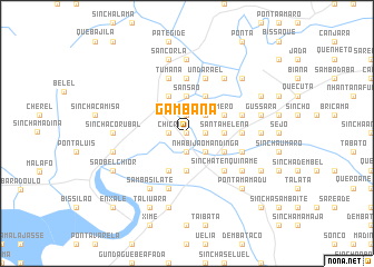 map of Gambaná