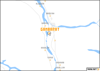 map of Gambarat