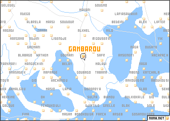 map of Gambarou