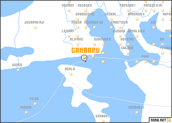 map of Gambaru