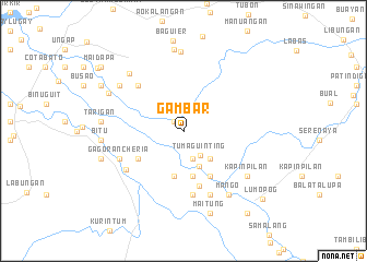 map of Gambar