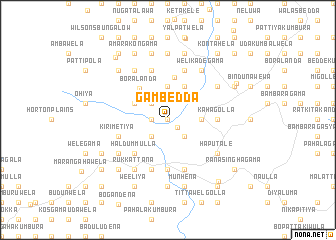 map of Gambedda