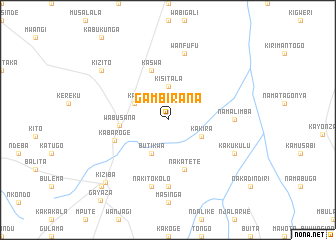 map of Gambirana