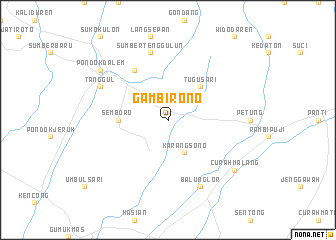 map of Gambirono