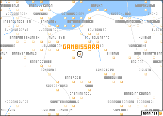 map of Gambissara