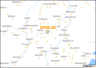 map of Gamblok