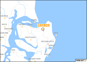 map of Gamboa