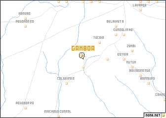 map of Gamboa