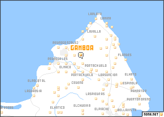 map of Gamboa