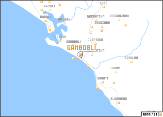 map of Gambobli