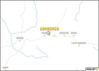map of Gambongo