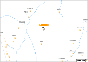 map of Gambo