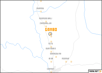 map of Gambo