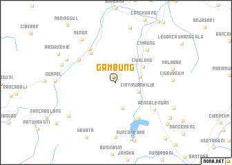 map of Gambung