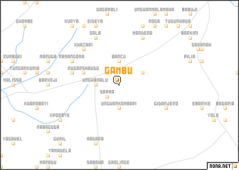 map of Gambu