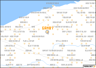 map of Gamby