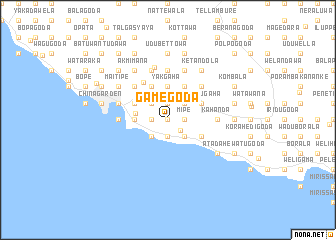 map of Gamegoda