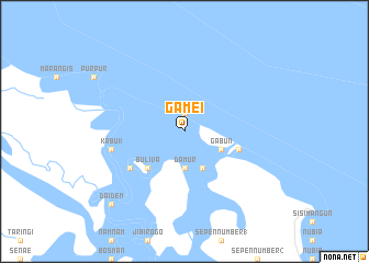 map of Gamei