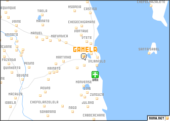 map of Gamela