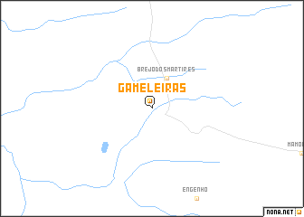 map of Gameleiras