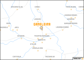 map of Gameleira