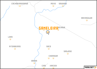 map of Gameleira