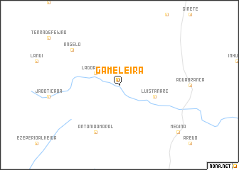 map of Gameleira