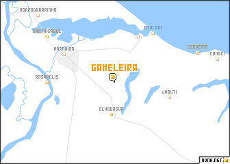 map of Gameleira