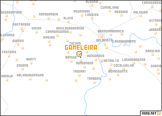 map of Gameleira