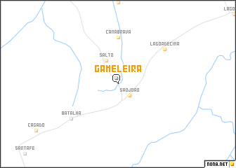 map of Gameleira