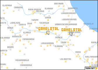 map of Gamelotal