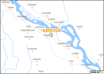 map of Gamenga