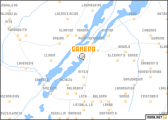 map of Gamero